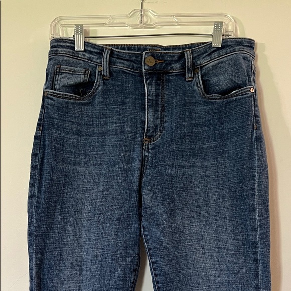 Kut from the Kloth Women's Dark Blue Ankle Jeans - Picture 3 of 7